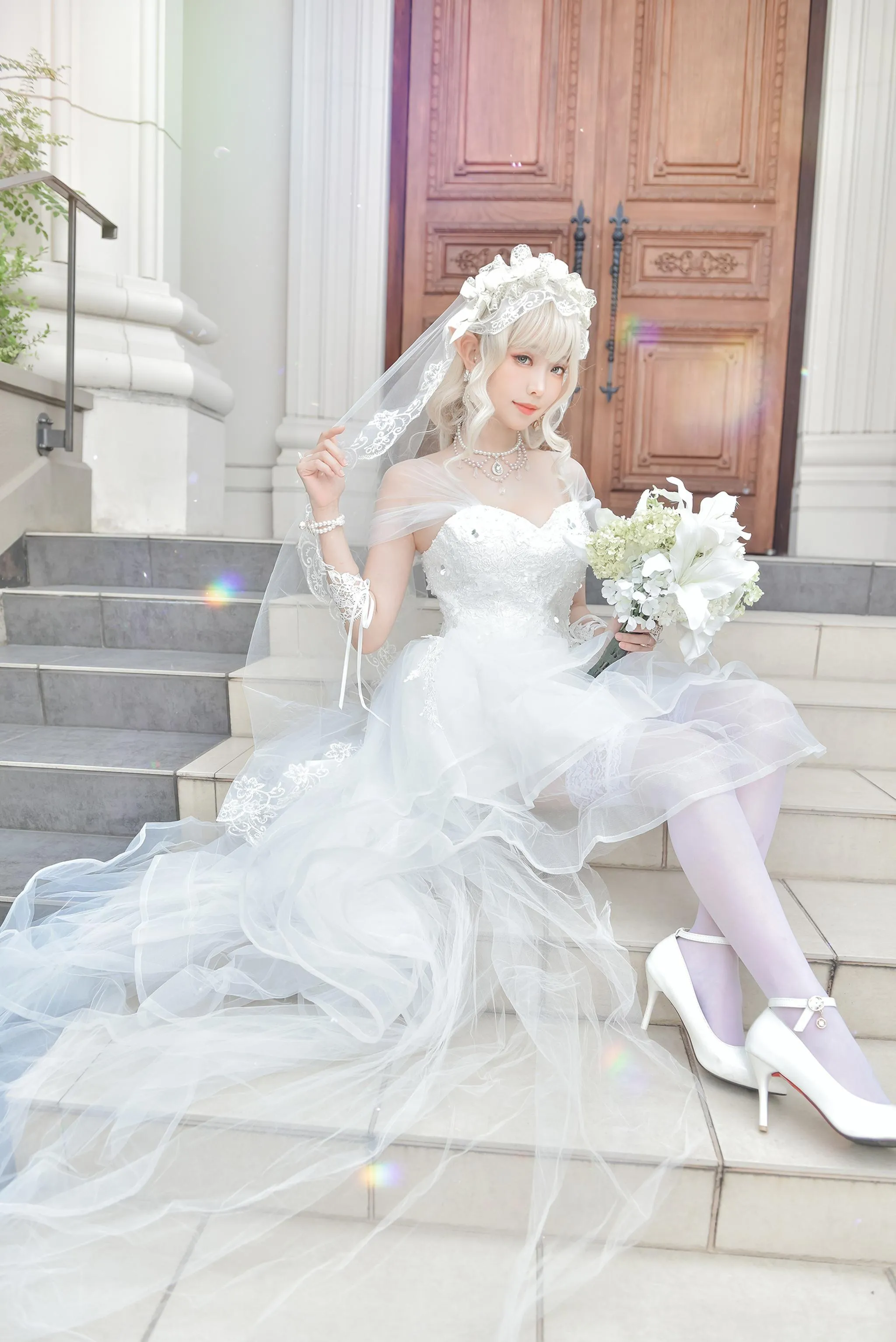 ElyEE子 – NO.87 Bride  Lingerie [65P]插图4